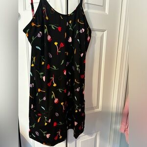 2XL Popfit Floral Pattern Dress